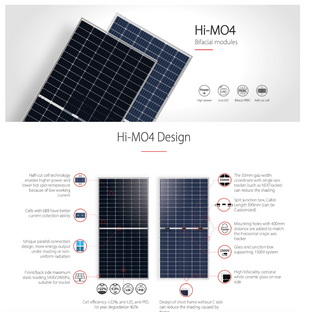  Hi4 black side Solar panel