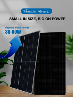 Famous brand 600W black solar panel